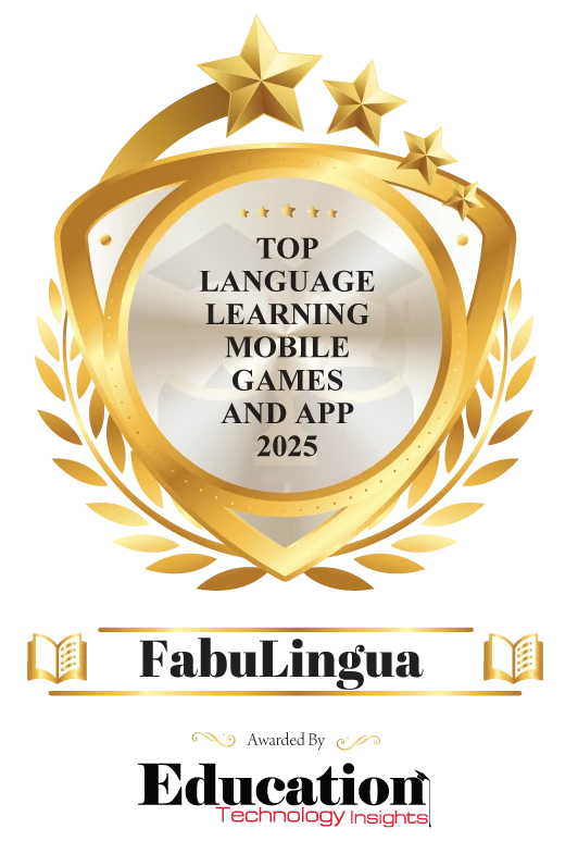 FabuLingua Award Logo EdTech Insights