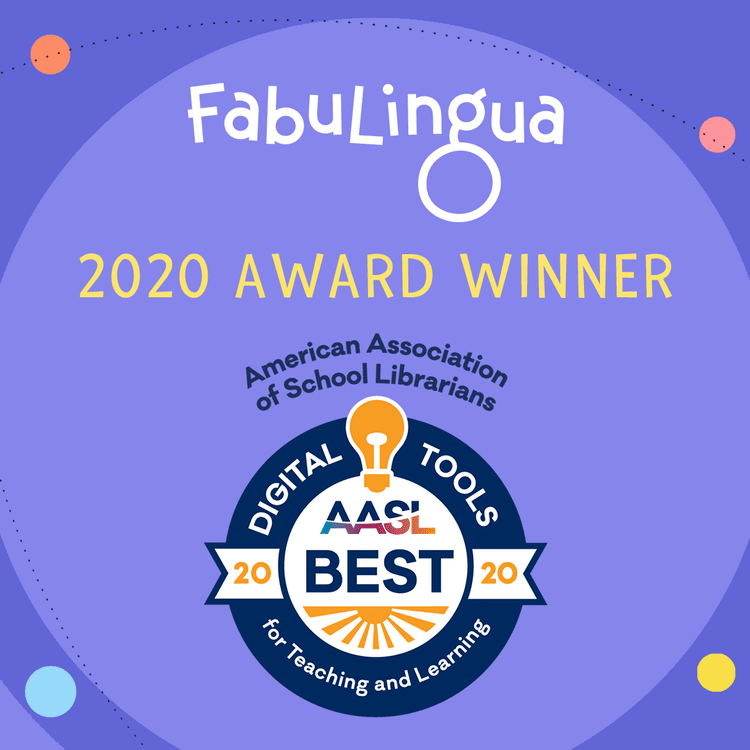 FabuLingua is delighted to announce that we have just received another award! #awards