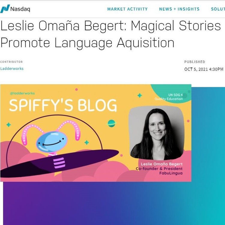 Leslie: Magical Stories Promote Language Acquisition