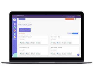 FabuLingua Site Coordinator Dashboard with Spanish and ESL classes — for ELO-P and ASES program reporting