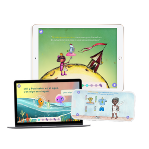 FabuLingua works on tablets, Chromebooks, and phones — flexible after-school enrichment scheduling